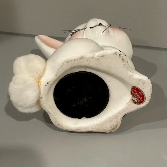 Vintage Rabbit Coin Bank Plus Two Rabbit Figurines CLOSET CLEAR OUT TODAY - Picture 11 of 12